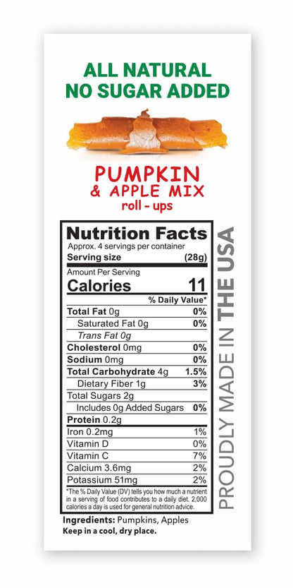 Pumpkin-Apple Fruit Roll-Ups