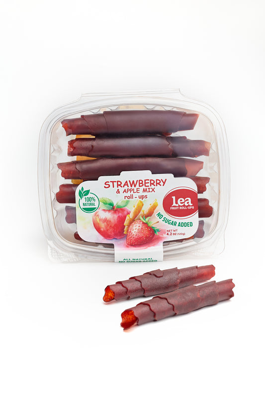 Strawberry–Apple Fruit Roll-Ups